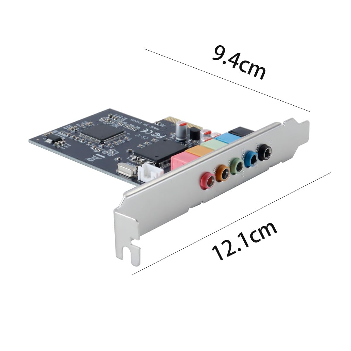 Scheda audio interna 5.1 per PC per Windows Xp/7/8/10 Scheda stereo 3D CMI8738 PCI-E 7/Vista/XP 32/64 bit