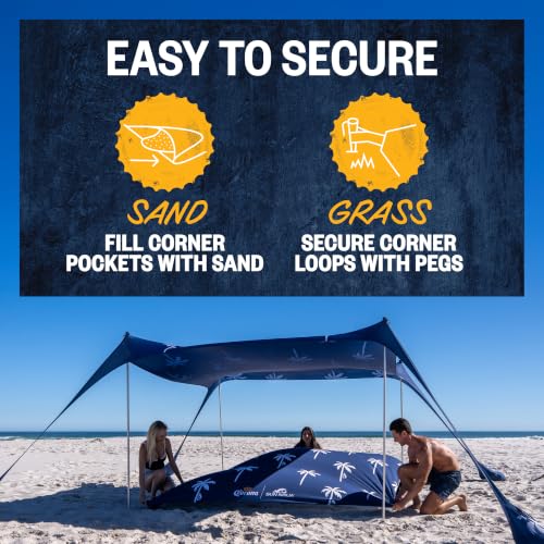 Image of SUN NINJA Limited Edition Corona Sand Free Beach Blanket, 10ft x 9ft