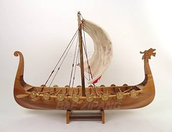 Amazon | 帆船模型 完成品 木製 Drakkar Viking ドラッカーバイキング