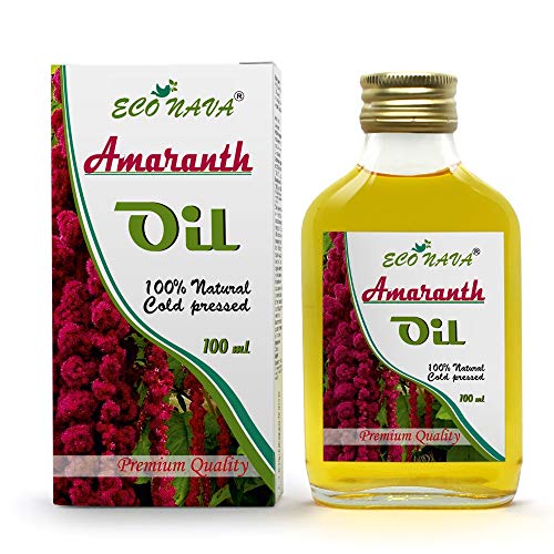 ECO NAVA Amaranth Seed Oil | 100% Natural & Cold Pressed | Gluten-Free | Premium Food Grade | Great for Cooking & Skin Applications & Massages (100 ml / 3.4 fl oz.) - Thumbnail 3