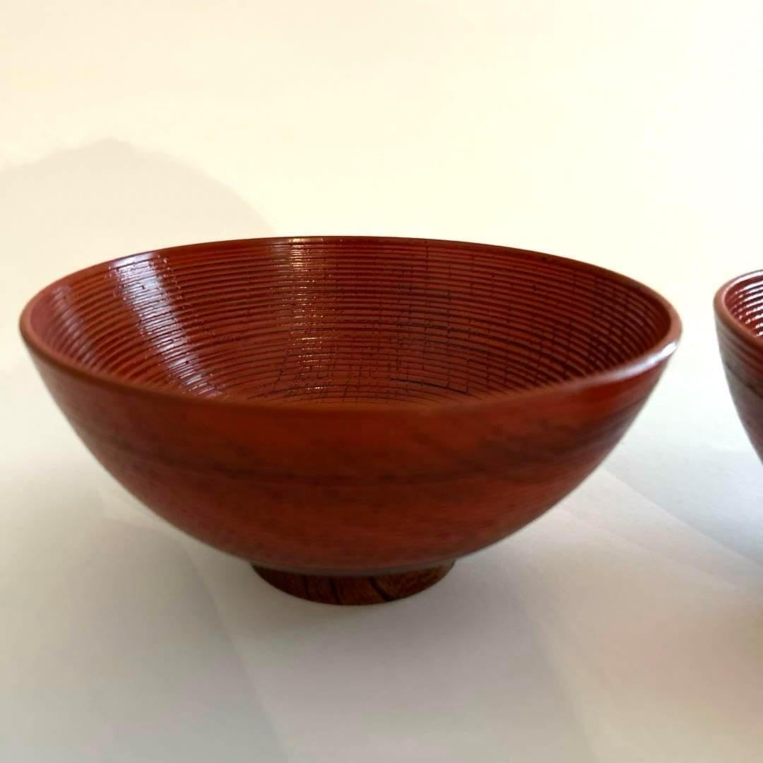 象彦 平安 蓋付 椀 5客 天然木 吸物椀 うるし 漆塗り 木箱付 伝統工芸