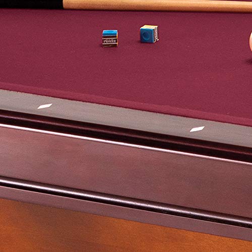 Fat Cat By Gld Products 64-0126 Reno 7.5€™ Pool Table With Dark Cherry Finish And Wine Colored Cloth, Accuslate Billiard Surface thumb #8