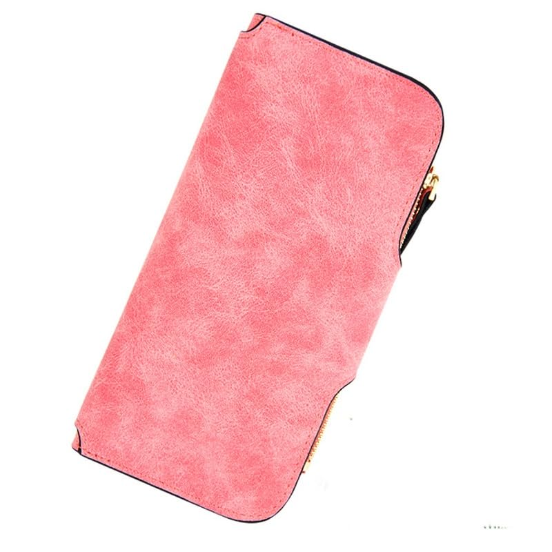 FMURY Women's Purse Long Buckle Single Bag Casual Clutch Bag Coin Wallet ID Card Bag(D)3