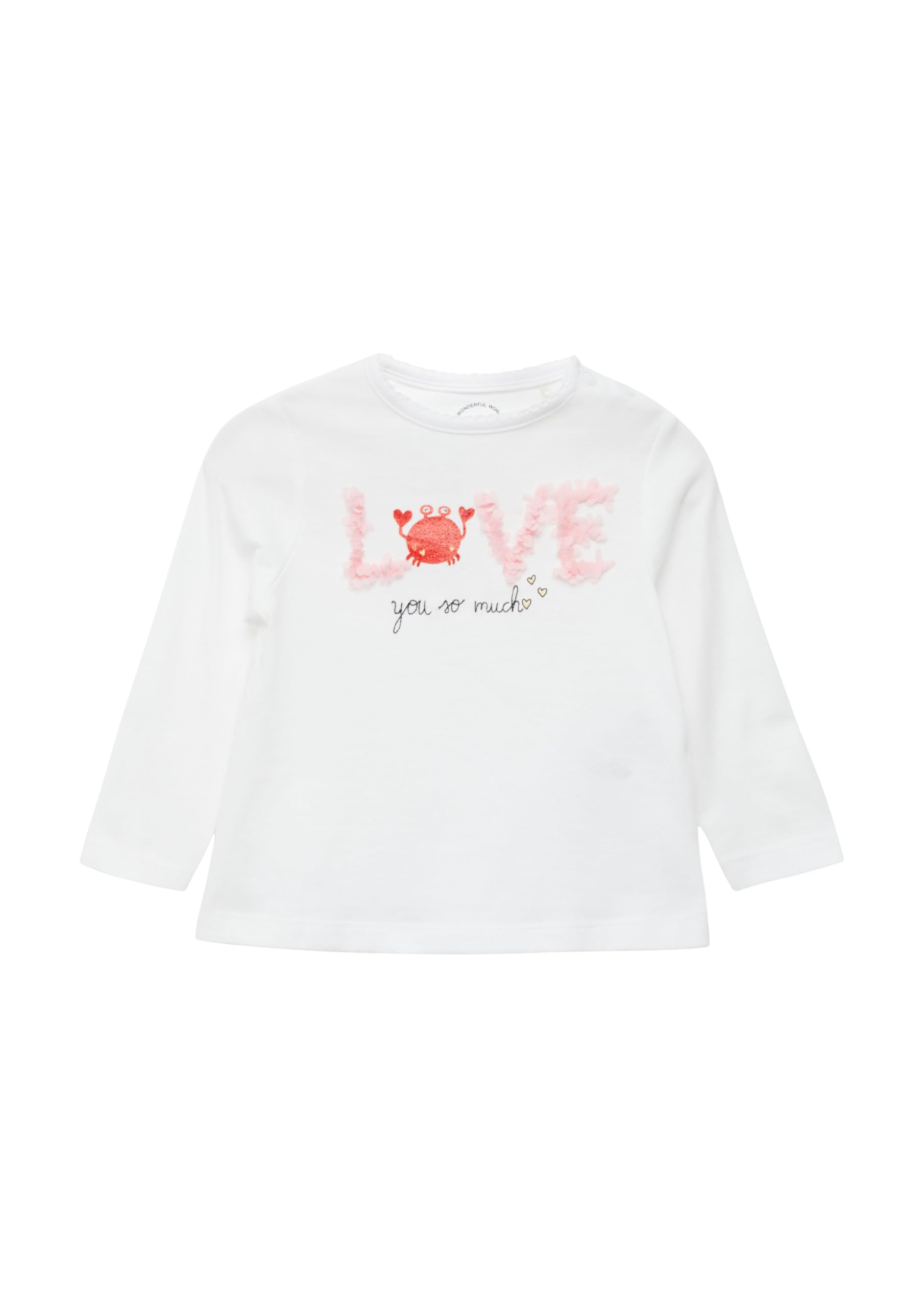 s.Oliver Weiches Longsleeve mit Artwork