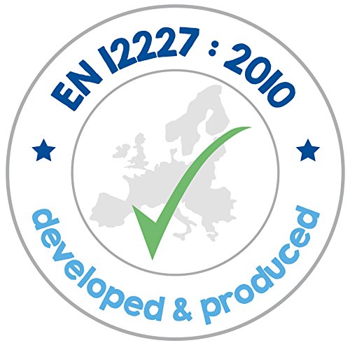 roba looprooster 'geluksbrenger', baby kruiprooster, hout natuur Jumbotwins grijs 75X100 CM Jumbotwins grijs met… - Afbeelding 4