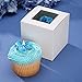 Darice Individual White Cupcake Box with Acetate Window, 12 pack