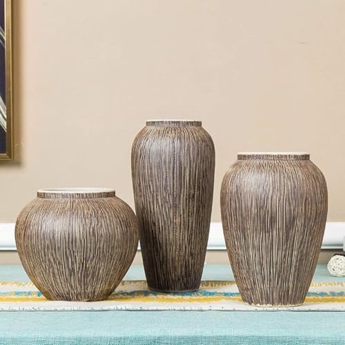 Vase en céramique stable pour embellir un comptoir de maison vide