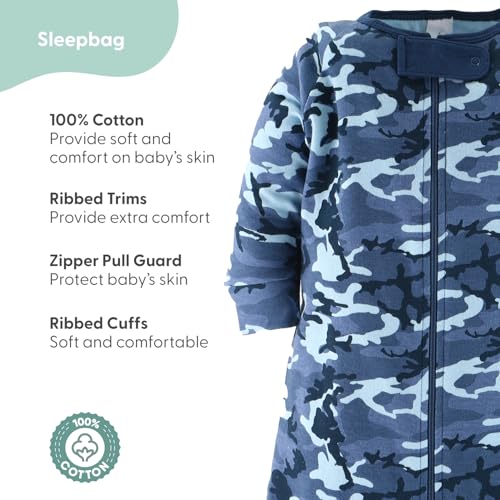 The Peanutshell Baby Layette Gift Set for Boys - 23 Piece New Born Boy Gift Set, Baby Clothes & Newborn Essentials Must Haves - Newborn Clothes 0-3 Months - Blue Camo4