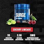 Jacked Factory Growth Surge Creatine Post Workout w/L-Carnitine - Daily Muscle Builder & Recovery Supplement with Creatine Monohydrate, Betaine, L-Carnitine L-Tartrate - 30 Servings, Cherry Limeade - Image 3