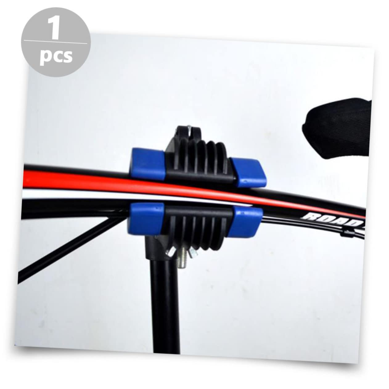 1 Pc Soporte De Reparación De Bicicletas Almacenamiento De Montaje En Pared Resistente Soporte para Colgar Bicicletas Gancho De Pared Vertical Acero De Alto Carbono