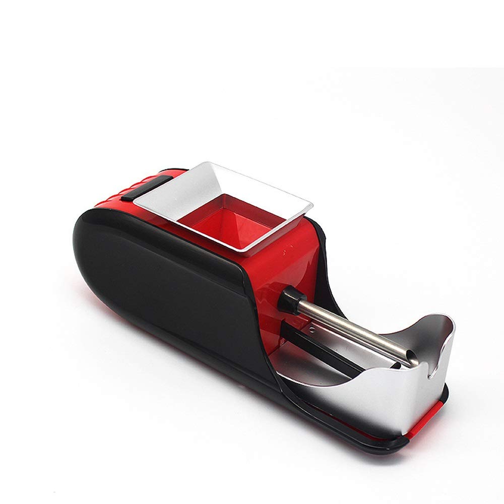 110V Electric Cigarette Rolling Machine Cigarette Automatic Injector Tobacco Roller Maker Red
