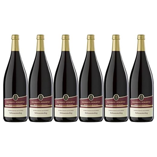 Heuchelberg Weingärtner Schwaigerner Grafenberg Schwarzriesling Qualitätswein halbtrocken (6 x 1,0L)
