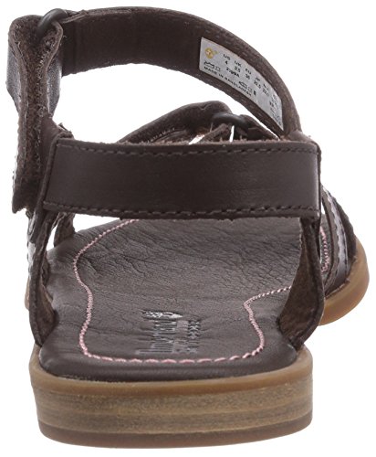 Timberland Girls' Girls Flat Sandal FTK_EK Willowbrook Crossband Sandal Fashion Sandals3