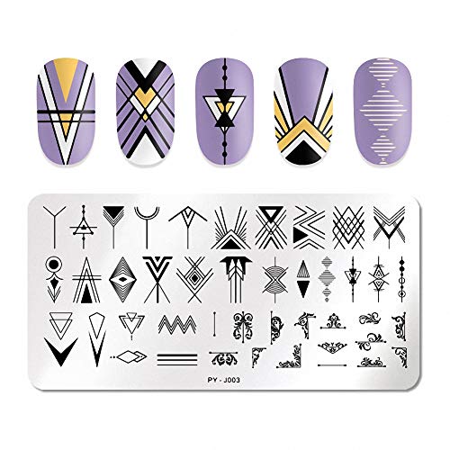 Nail Stamping Plate Templates Diy Print Nails Art Supplies Tool (Halloween) #TOP2
