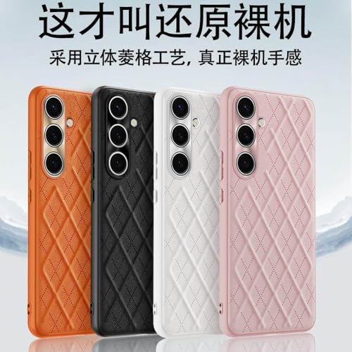 Coque pour Samsung S24 étui cuir à la mode avec strass diamant - 7
