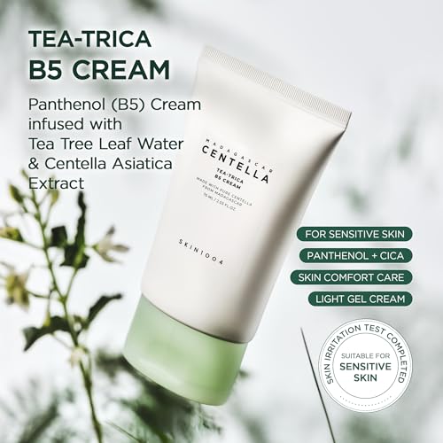SKIN 1004 Madagascar Centella Tea-Trica B5 Cream, wegański, wielofunkcyjny, 75 ml