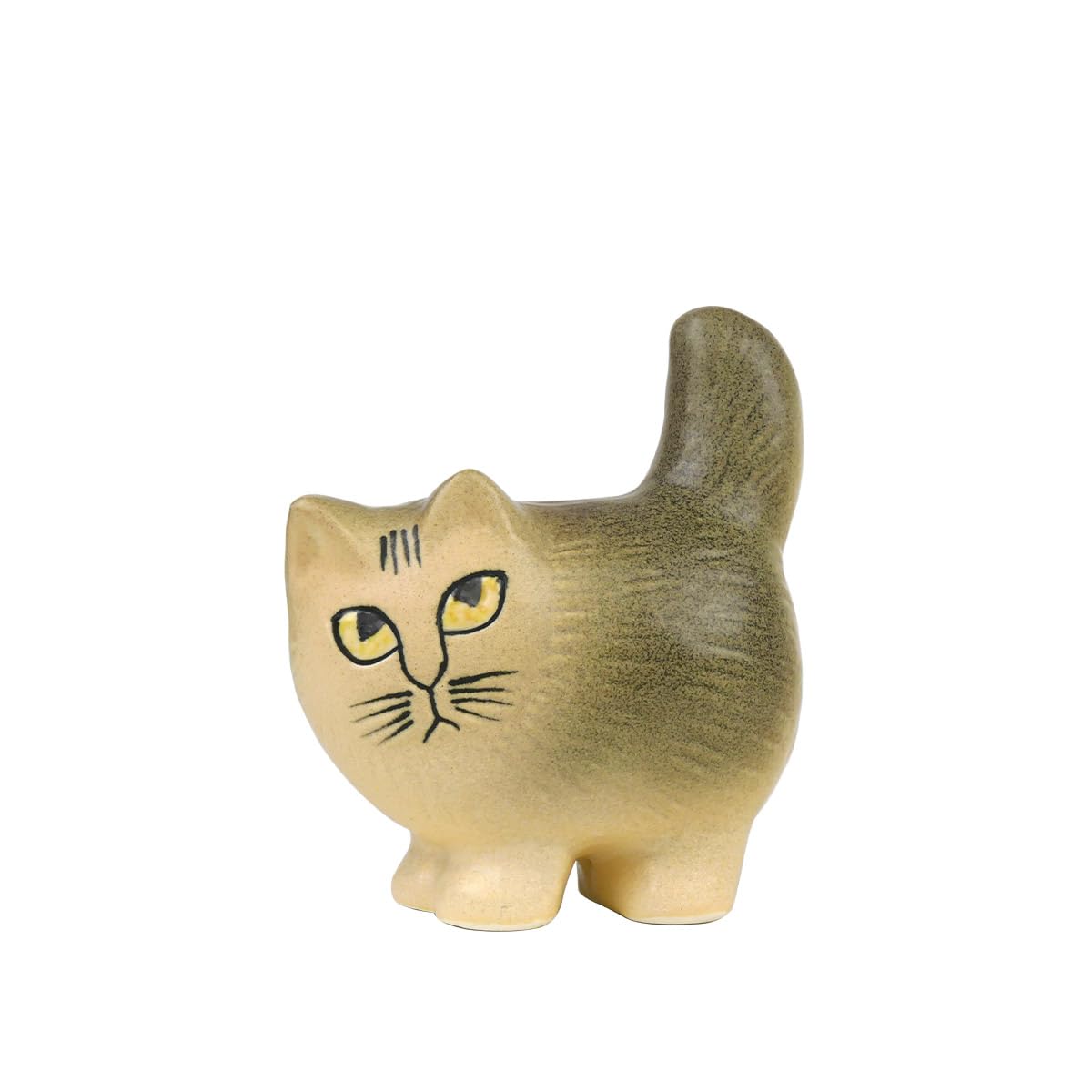 リサラーソン　キャットモア　グレーストライプ 楽天市場】リサラーソン 置物 猫 キャット モア 猫 ネコ 動物
