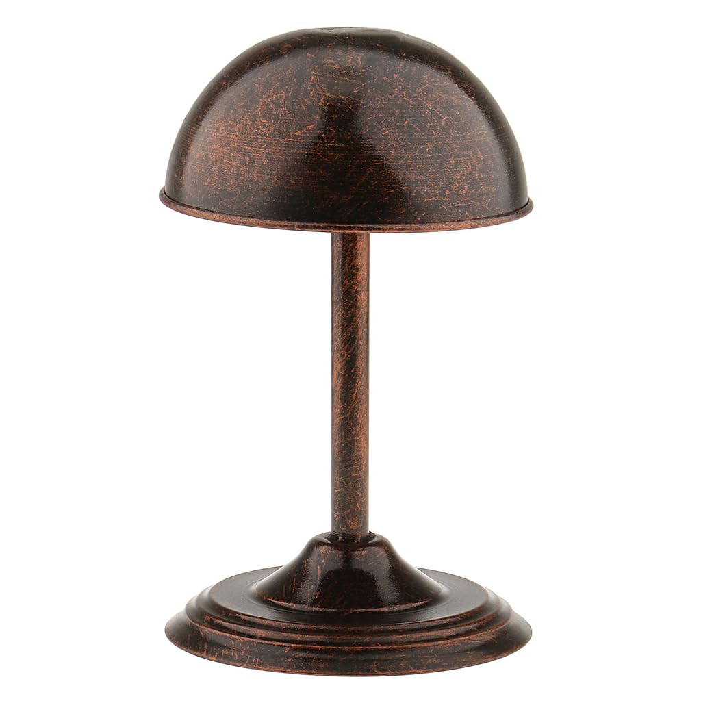PUXZYAX Chic Hat Organizer Display Stand With Vintage Metal Showcasing Hats And Wigs In Residential Areas Hat Holder Display Stand Rack