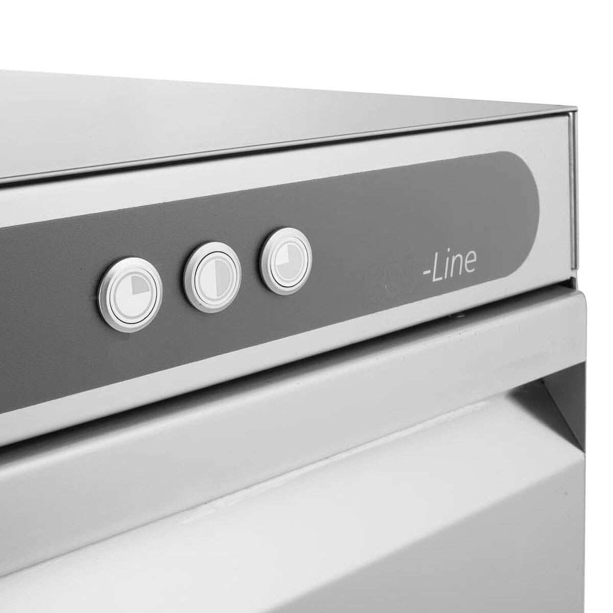 GastroHero ECOLINE-GLSM54S Gläserspülmaschine I 400 V Spülmaschine mit Reiniger- und Klarspüldosierer I Korbmaß 50 cm I Gläserspüler für Gastronomie