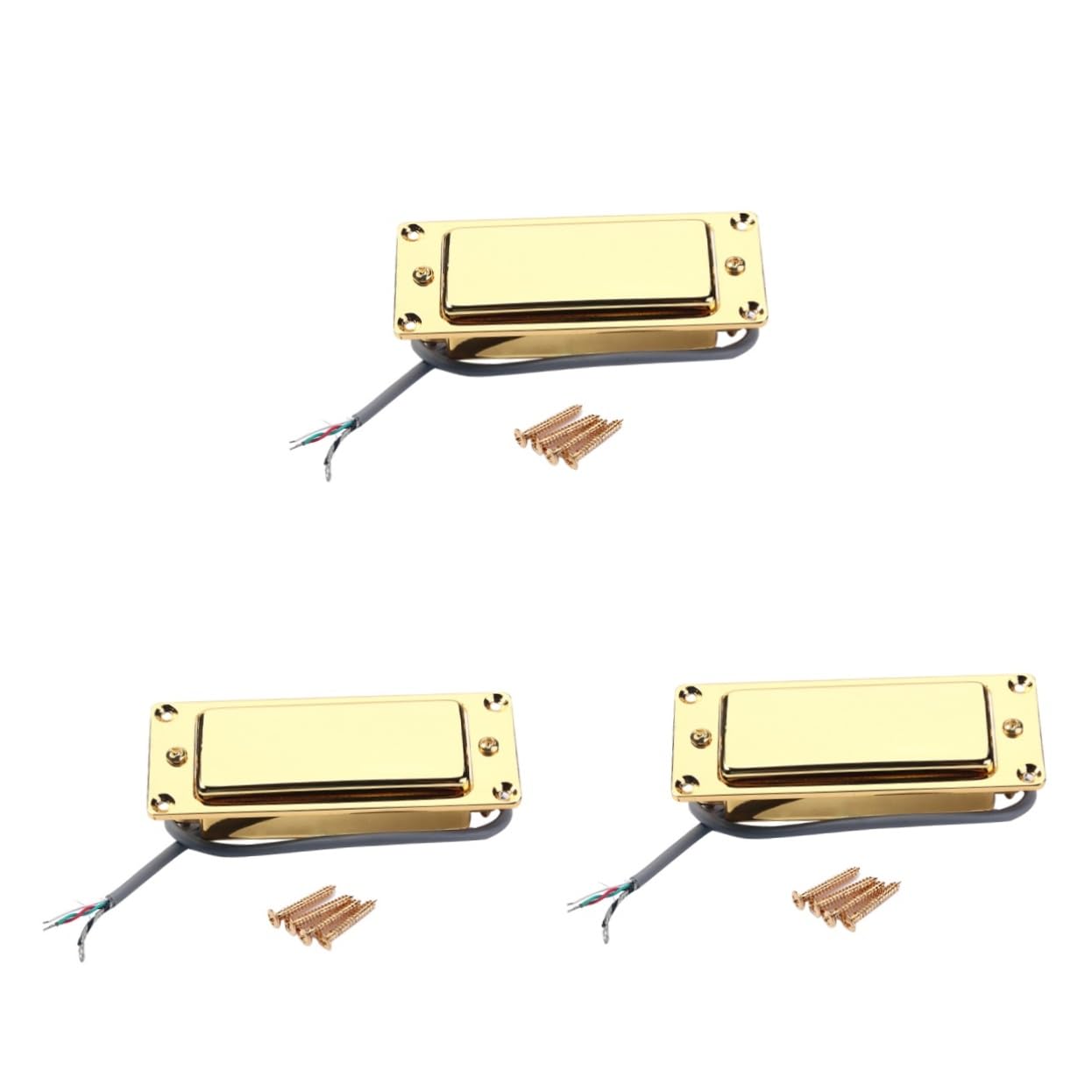 TOYANDONA 3pezzi Pickup Humbucker Cores Per Chitarra Elettrica Tonalità Calda e Tradizionale Design Innovativo Compatibile Con Vari Modelli