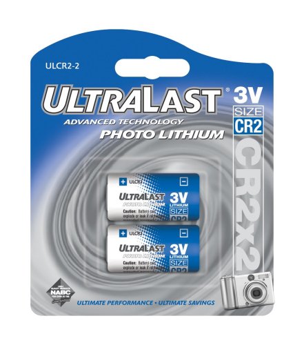 Ultralast Ul-Cr2/2 Lithium Cr2 Photo Batteries #TOP7