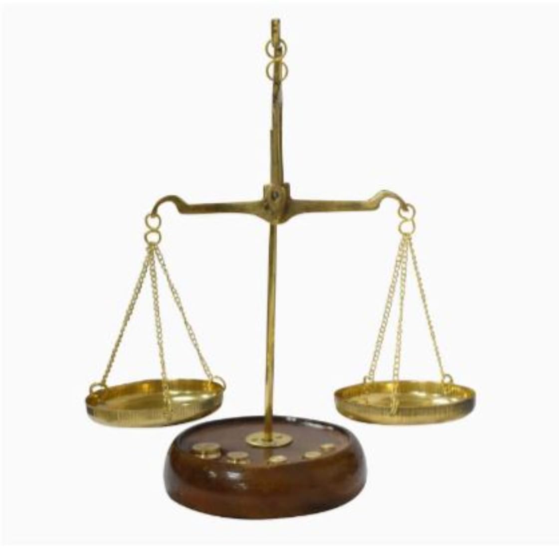 PSE EXPORT Apothecary Scale Vintage Brass Weight Scale Home Décor Antique Weight Balancing Scale Taraju 6 Inch-image-43