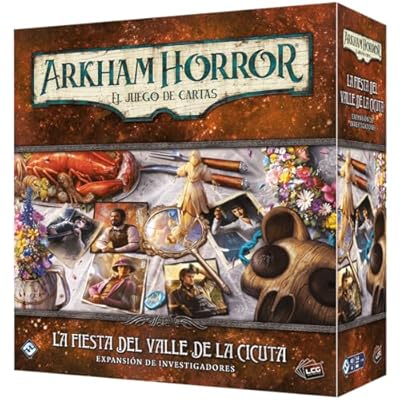 Fantasy Flight Games | Arkham Horror El Juego de Cartas: La fiesta del Valle de la Cicuta| Expansión de Investigadores | A partir de 14 años | De 1 a 4 jugadores | 30-120 minutos por partida | Español | Ya disponible en tu tienda friki favorita! En mundofriki.es!
