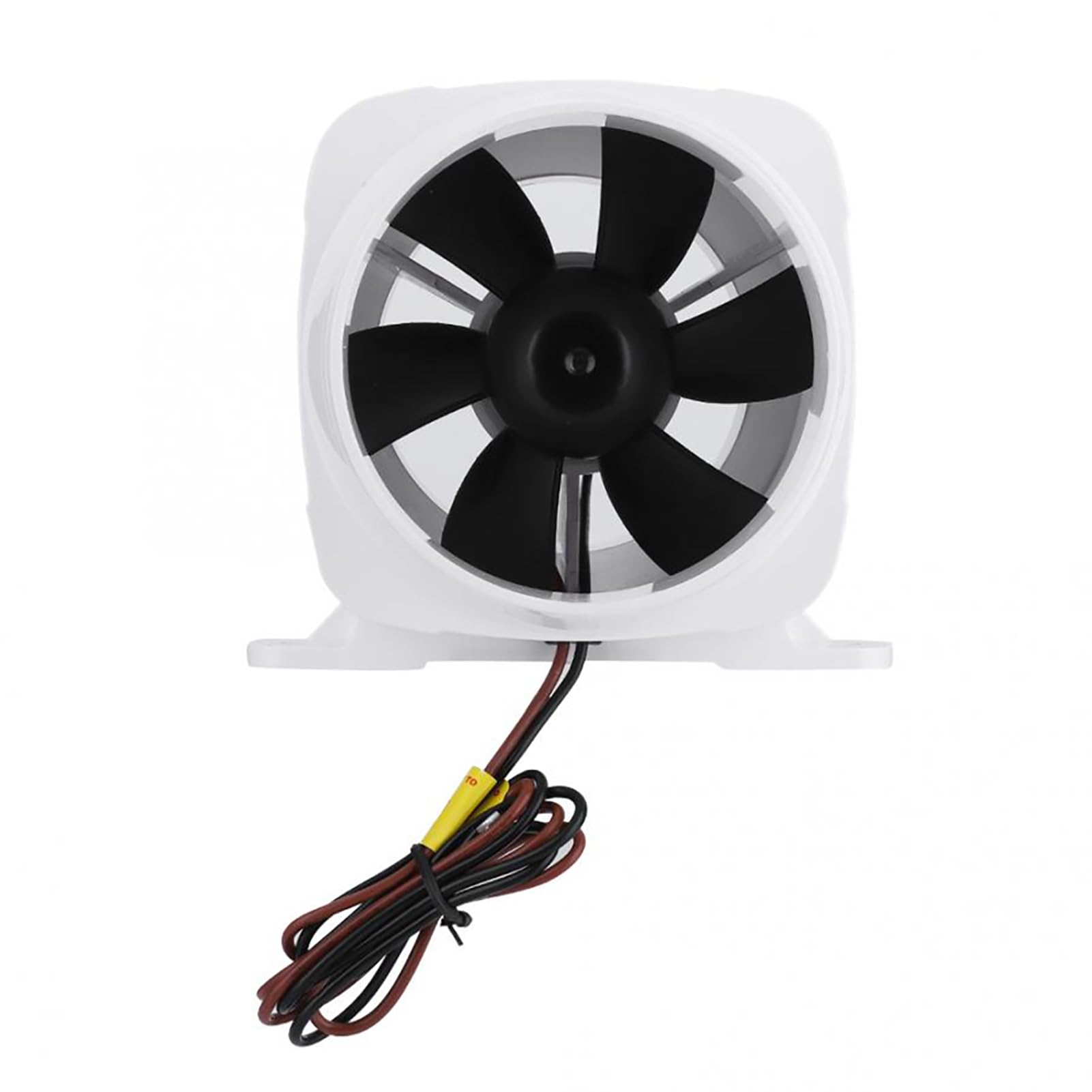 Soplador de aire de 4 pulgadas de aire de 4 pulgadas, ventilador de conducto de aire de aire ABS, consumo de baja potencia, consumo de baja potencia, diseño de caparazón d