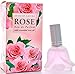 Produktbild Rose Eau de Parfum für Frauen, Charismatischer Love Rose Duft des Bulgarischen Tals der Rosen, langanhaltendes, frisches romantisches Parfüm, angereichert mit Damaszener-Rosenöl, 12 ml