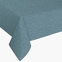 EVERYDAY LUXURIES Sonoma Damask Print Flannel Backed Vinyl Tablecloth, 60x102 Oblong (Rectangle. - coolthings.us