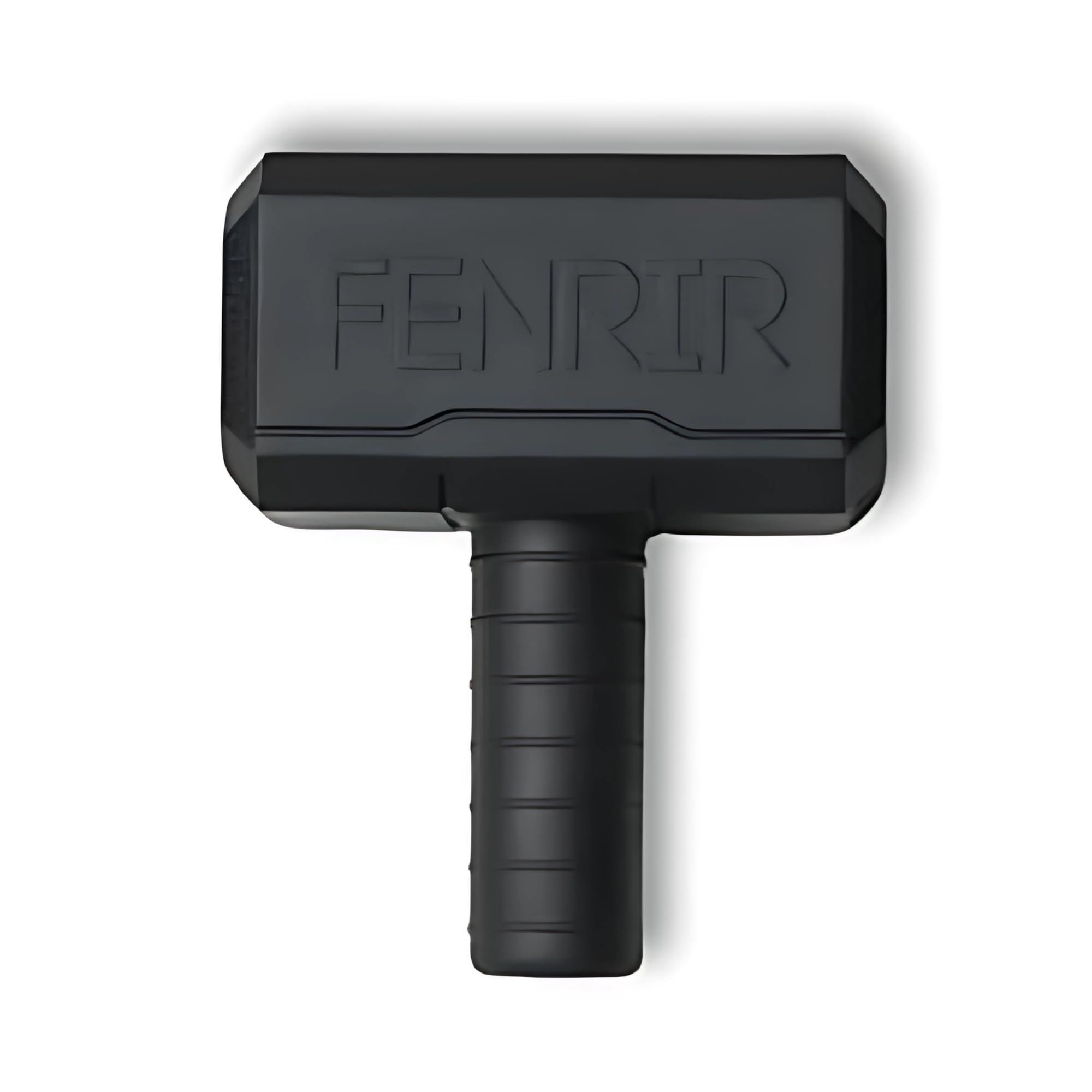 Fenrir Hammer Dog Chew Toy Strong Rubber Stuffable Enrichment Toy for Chewers (Black, Large)