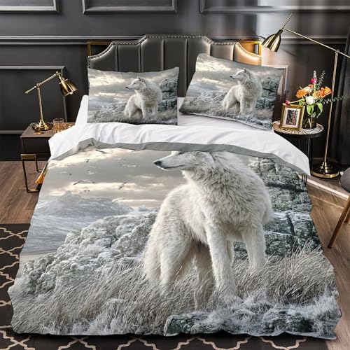 Housse de couette effet 3D super douce microfibre légère