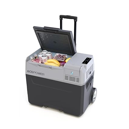LiONCooler Pro 42Qts Car Freezer, Solar Cooler with APP Control and Strong Compressor