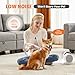 Sweetcrispy Pet Grooming Vacuum Kit, Professional Dog Grooming Clippers with 2.5L Cup, 3 Suction Modes, Cordless Clippers, 5 Groomer Tools, Low Noise Pet Hair Trimmer for Dogs, Cats and Other Animals