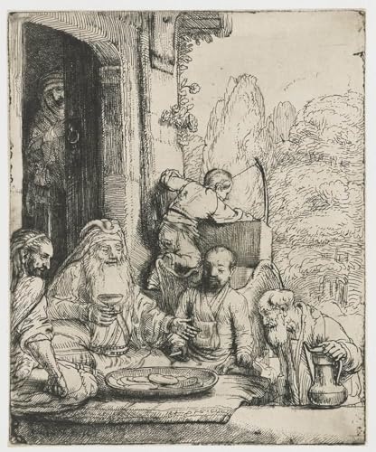 Pinturas murales Rembrandt Van Rijn para decorar salones elegantes con arte barroco retro