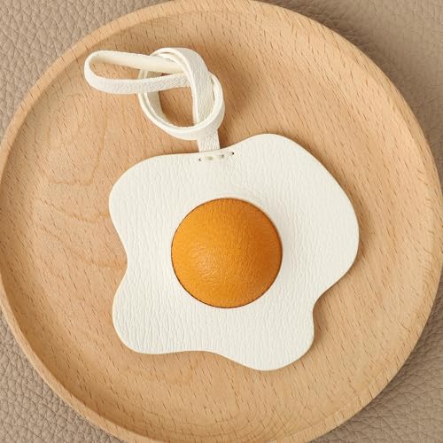 Image of Leather Keychain,Purse Charms,Bag Charms for Handbags,Interesting Stylish Simulated Food Leather Bag Charm