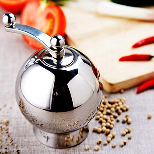HEMOTON Moedor de Pimenta Manual Moinho de AÃ§o InoxidÃ¡vel Shaker de Pimenta Moinho de Pimenta Moin