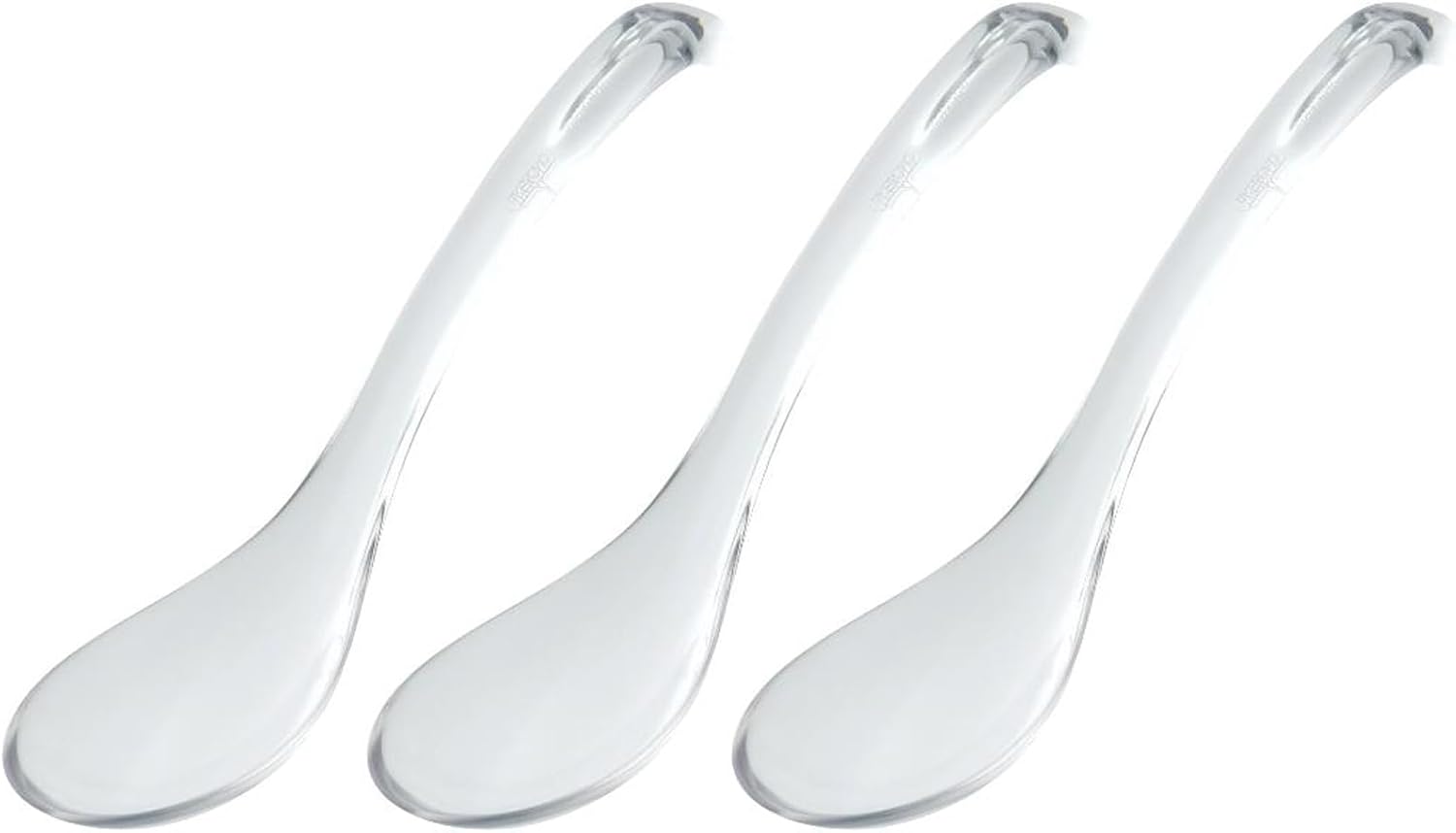 Tree-Lined Industrial Dew Ceramic Spoon Large sa-bingusetto Clear TW – 3746