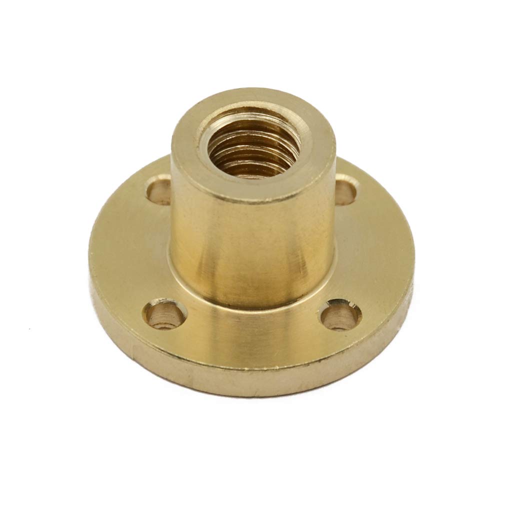 Tr10x8 Lead Screw Brass Nut (Acme Thread, 2mm Pitch, 4 Start, 8mm Lead) for Diameter 10mm T10 Lead Screw of 3D Printer Z Axis — Amazon image 5