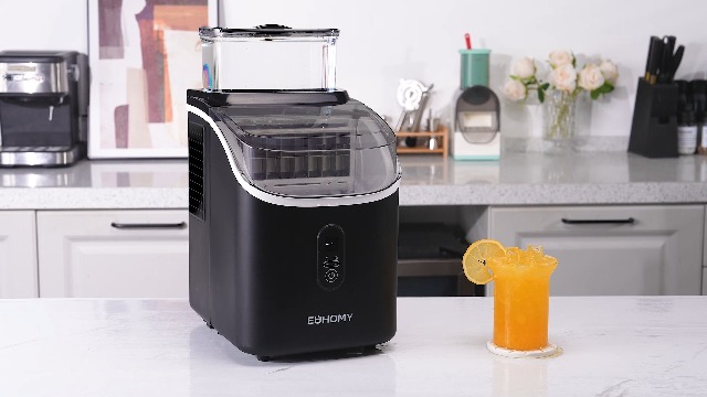 Amazon.co.jp: EUHOMY 製氷機 家庭用 【四角い透明氷 高速製氷】8分16