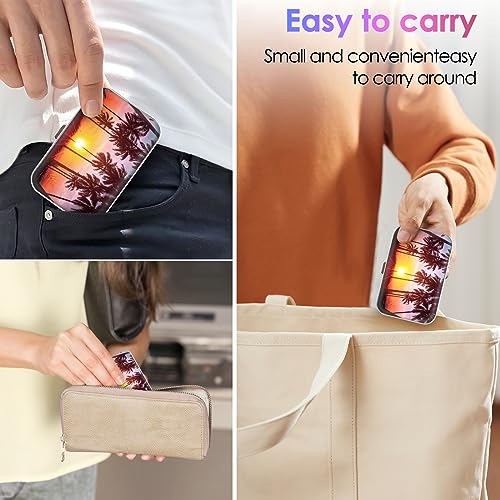 Image of Portable Dental Floss Case - Easy to Store Floss Picks, Perfect for Travel, Hotels, Dinners, Appointments, Landscape 3 Piece, 1 Foot (Pack of 1)