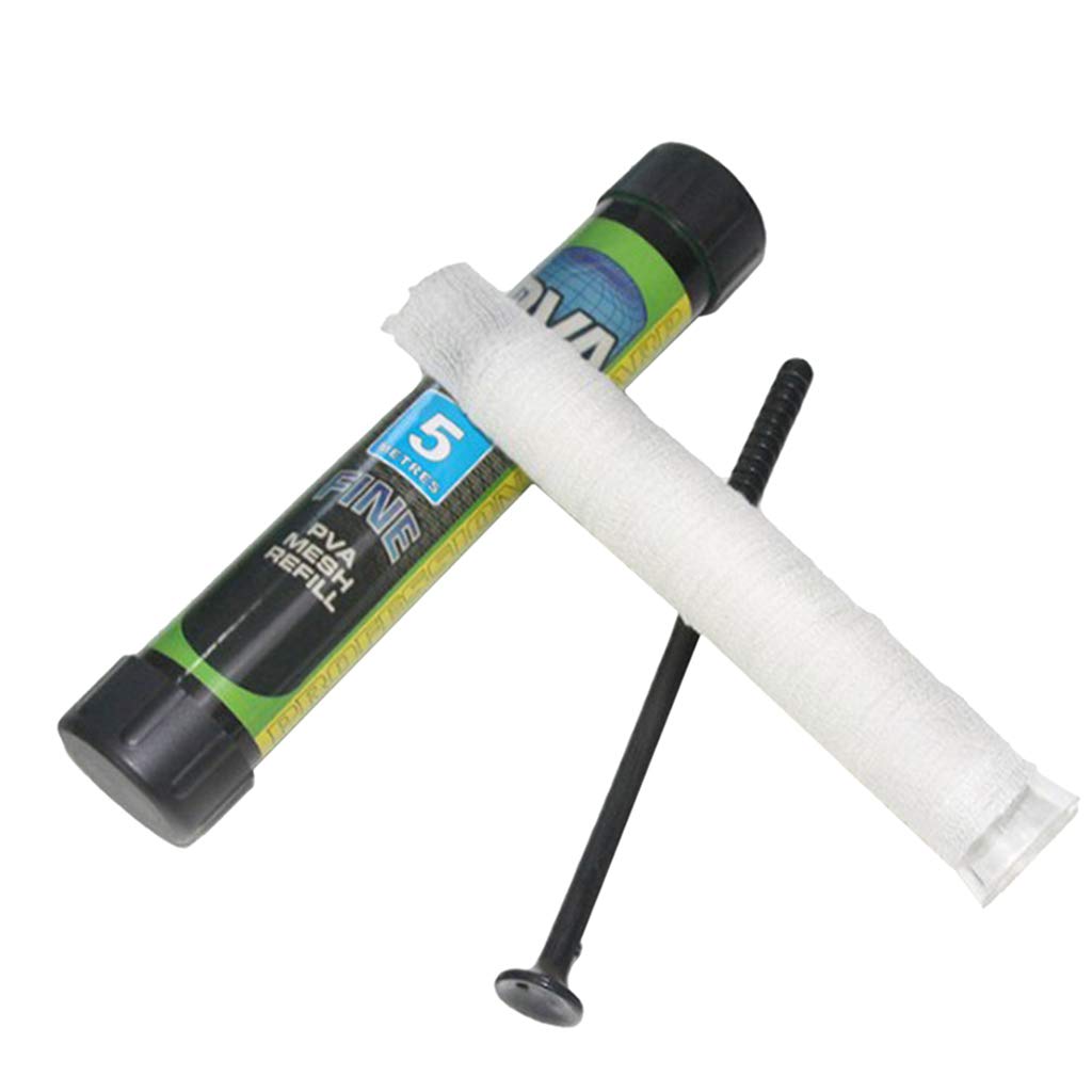 Lot de 5 sacs de recharge universels en maille PVA pour pêche à la carpe 25 mm