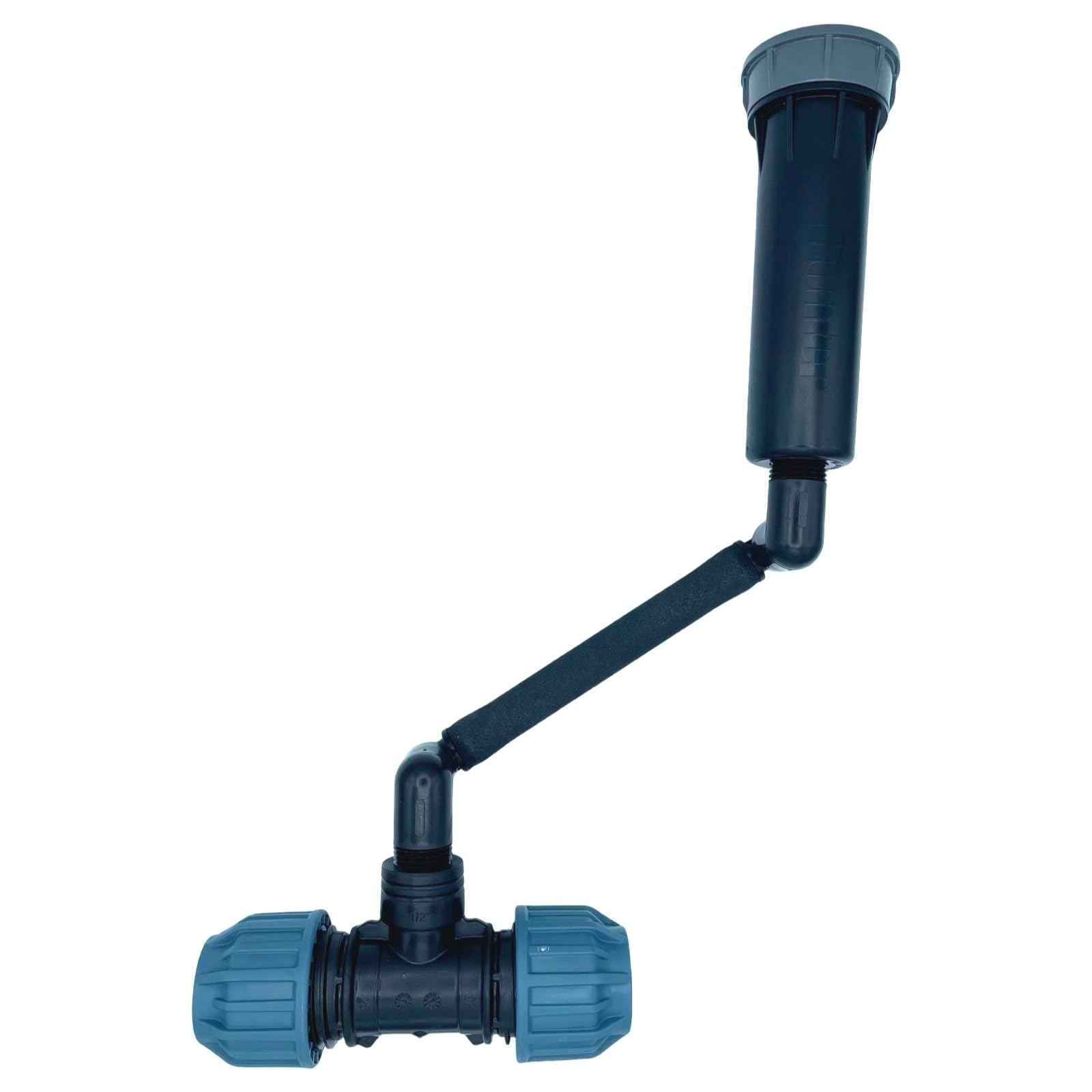 Hunter PROS-04 Montageeinheit druckreguliert 2,7 bar – Versenkregner Anschluss mit Hunter Swing Joint 15/30 cm & T-Stück IG – für MP Rotator, Sprühdüsen & Bubbler zur Gartenbewässerung (4X 15cm)