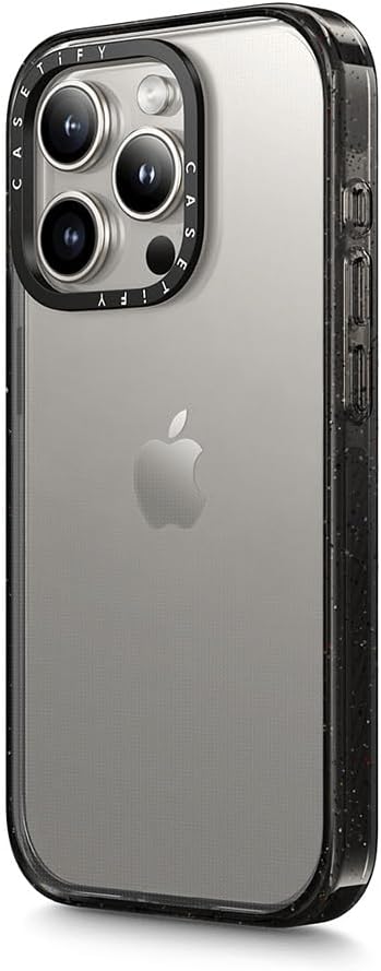 CASETiFY Impact Case for iPhone 15 Pro Max [4X Military Grade Drop Tested / 8.2ft Drop Protection] - Clear Black - Image 5