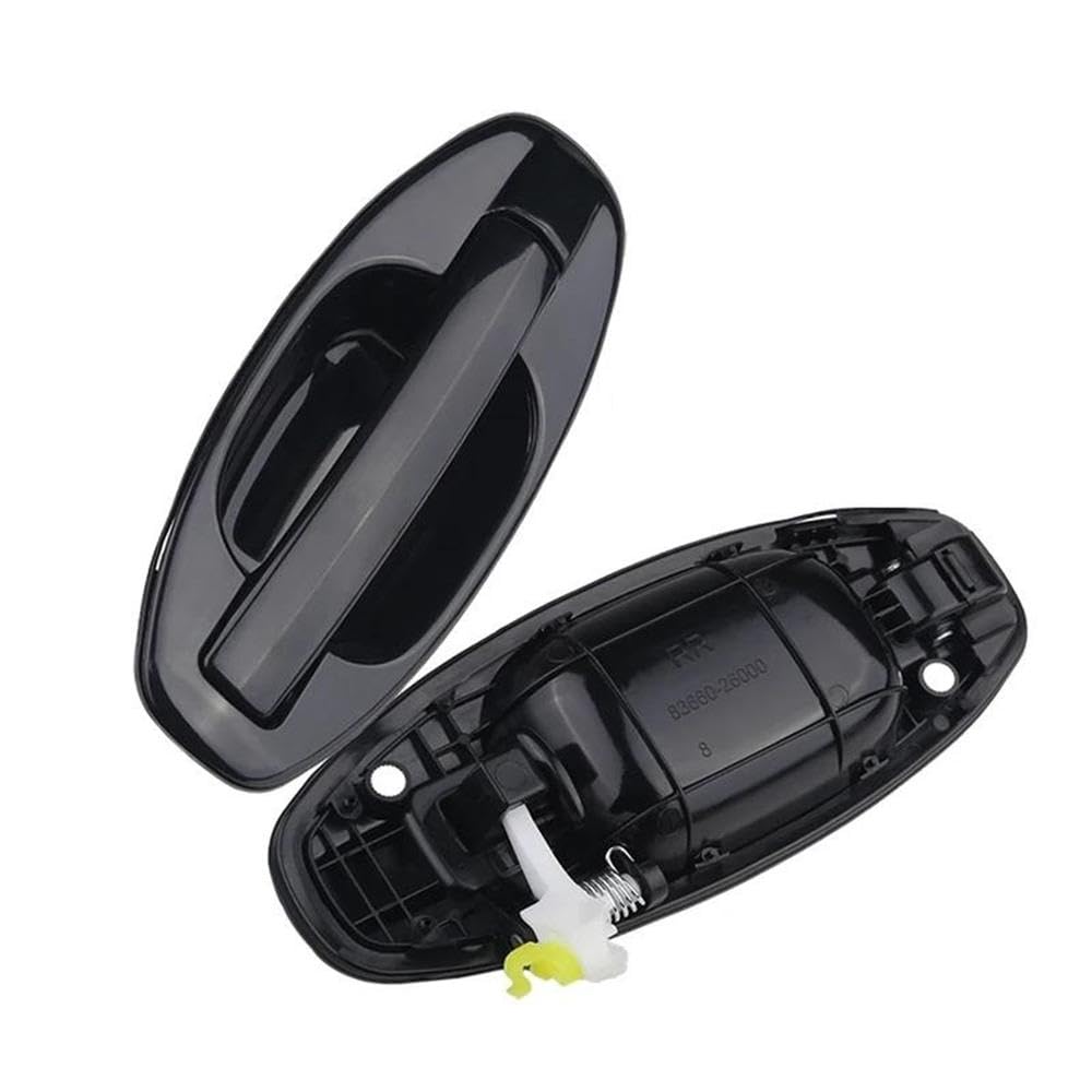 SXQPOCAR for Hyundai Santa 2001-2006 82650-26000 82660-26000 Exterior Door Handle 4 Doors Replacement Parts(Back Right)