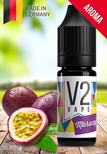 V2 Vape Maracuja AROMA / KONZENTRAT hochdosiertes Premium Lebensmittel-Aroma zum selber mischen von E-Liquid / Liquid… – Bild 3