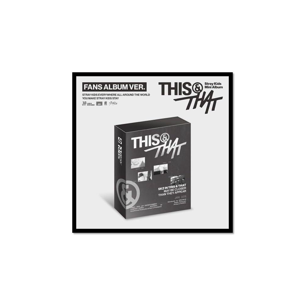 Amazon.com: Stray Kids THIS & THAT [FANS ALBUM Ver.] 10th Mini