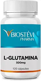 L-Glutamina 500mg 120 Cápsulas