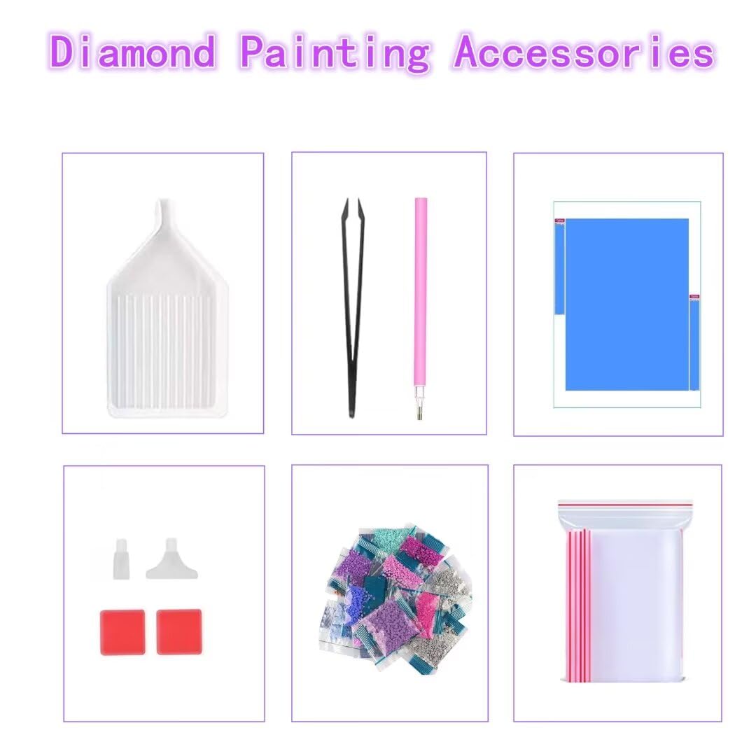 Amazon | ダイヤモンドアートキリン花キット5D ダイアモンドアート