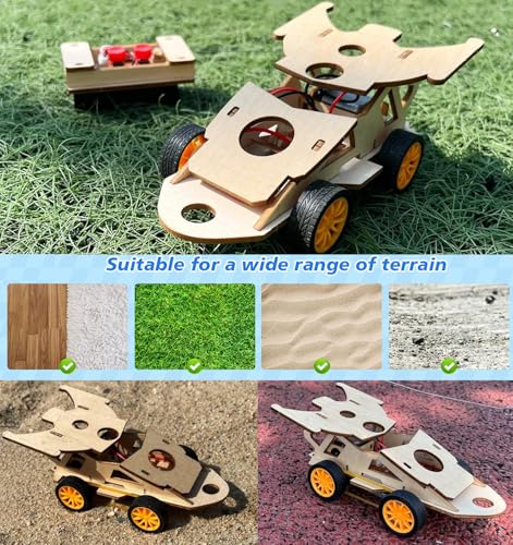 diy rc car kit build your own solar car - stem projects for kids ages 8-12 science experiments for kids 9-12 stem toys for 8 9 10 11 12 year old boys gifts